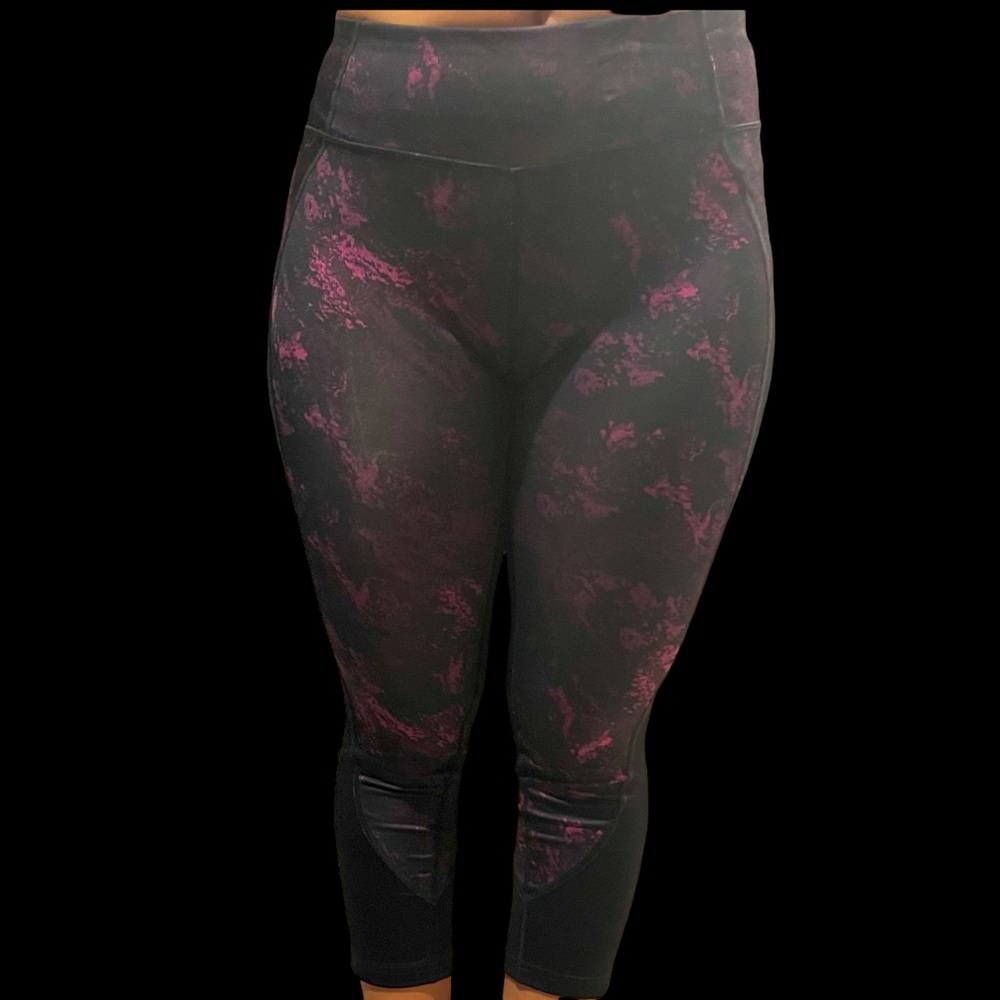 Capris leggings lace print!